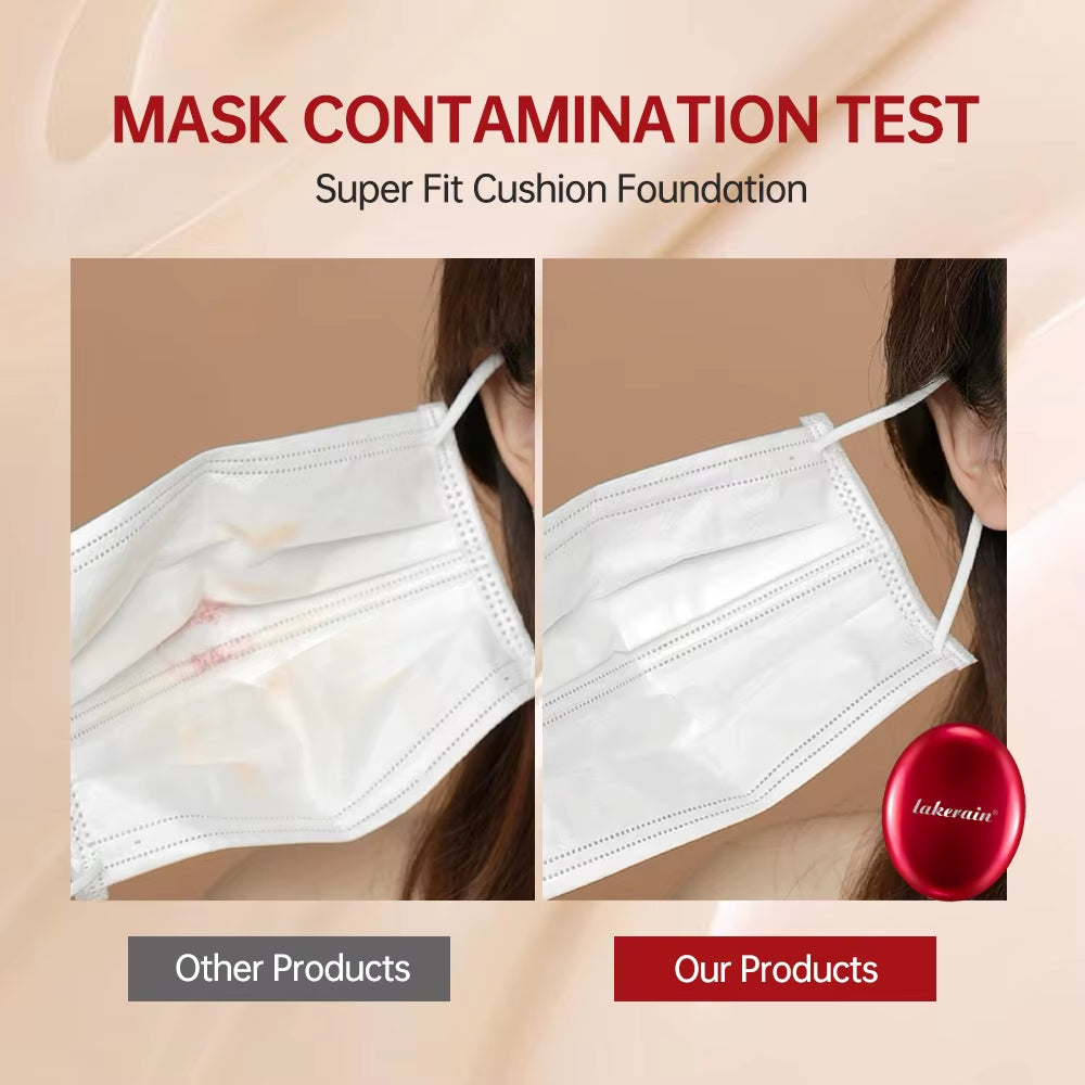 72 Hours Long-Lasting Super Fit Cushion Foundation Full Coverage Waterproof Long-Lasting Concealer 9 Colors Makeup Semi-Matte