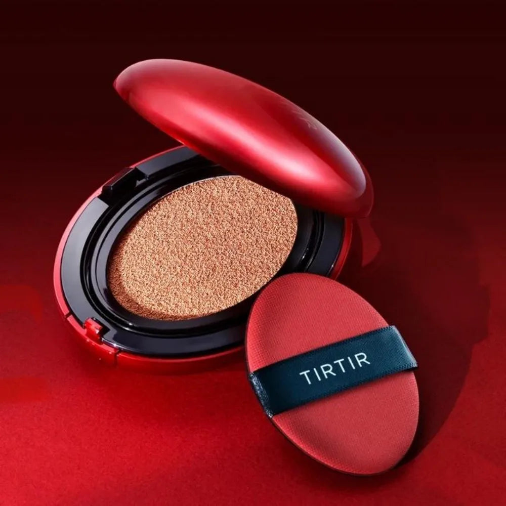 Original TIRTIR Korean Makeup - 21N 23N 55N Red Air Cushion Compact High Coverage Foundation, 80Ml Make-Up Fixer Spray