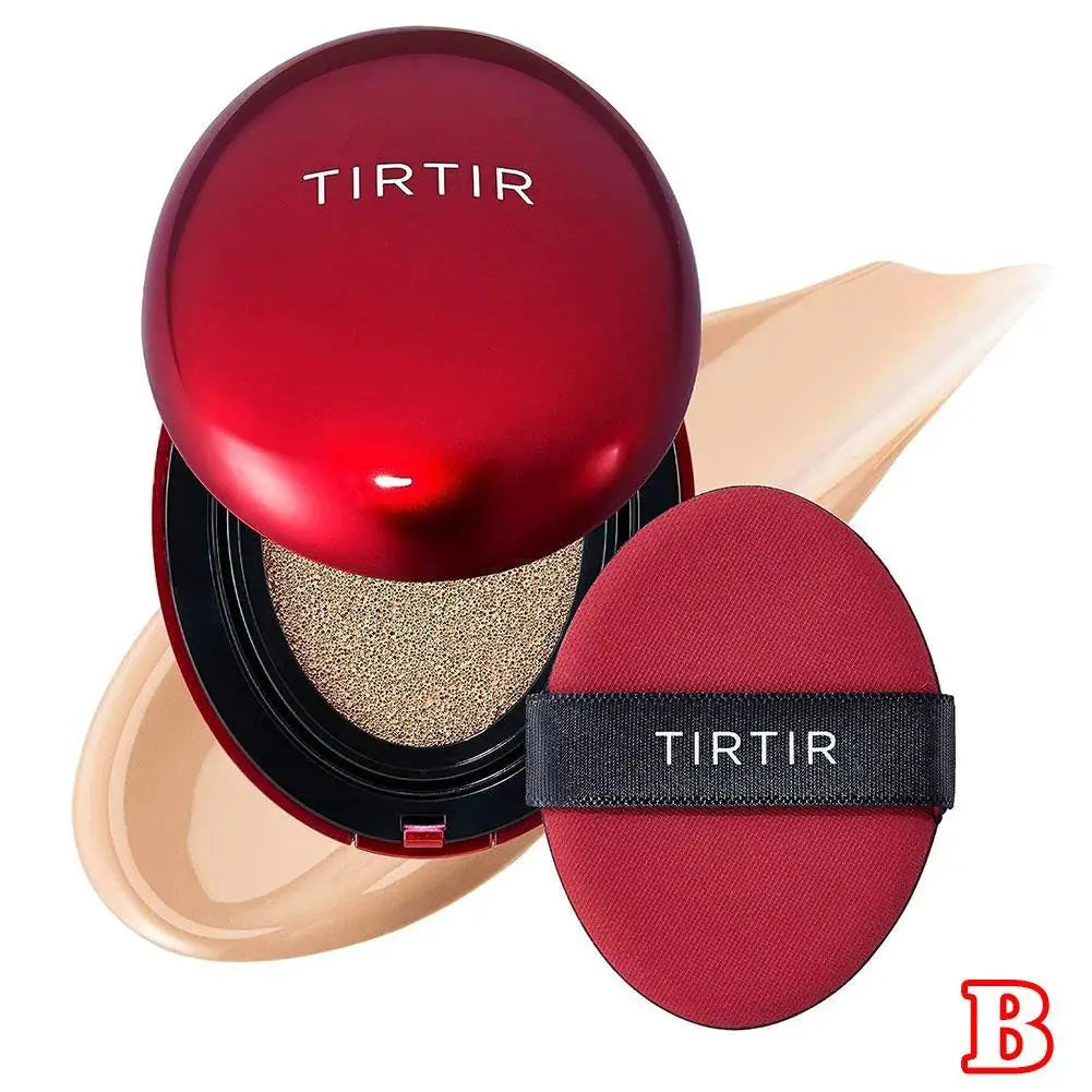 Original TIRTIR Korean Makeup - 21N 23N 55N Red Air Cushion Compact High Coverage Foundation, 80Ml Make-Up Fixer Spray