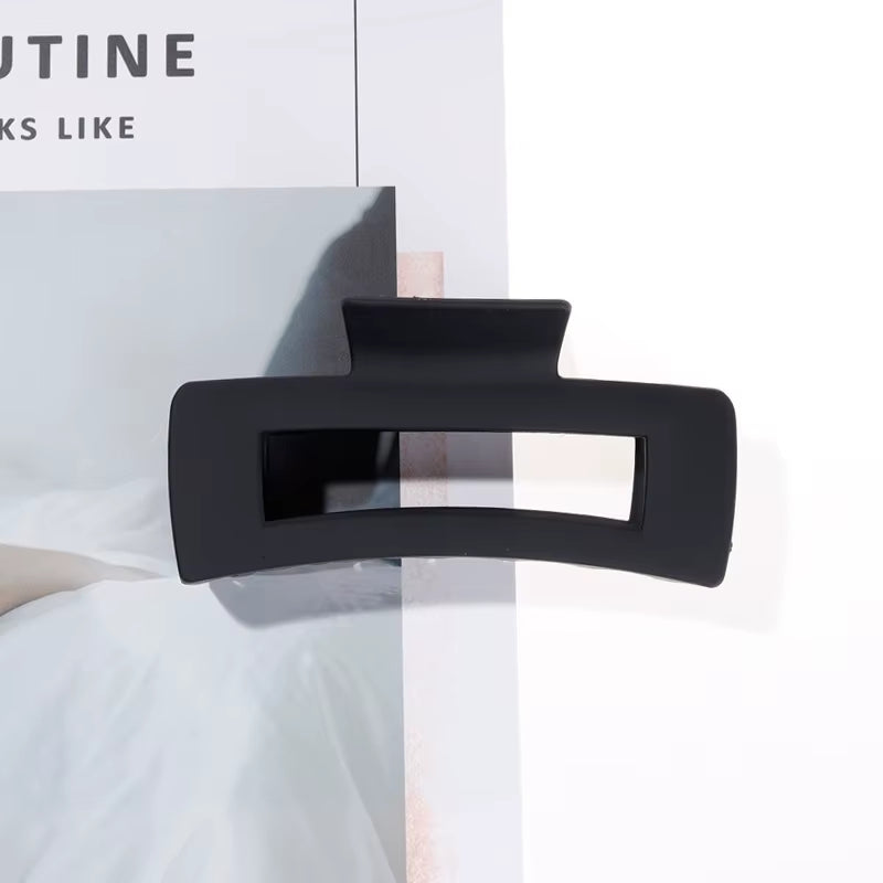 4Pcs/Set Women Girls Claw Clips Coffee Black Hair Claw Nonslip Crab Hairpins Barrette Fashion Hair Accessories Gifts